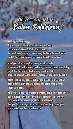 Welcome Agustus