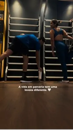 Treino com namorado 