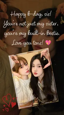 Birthday sis