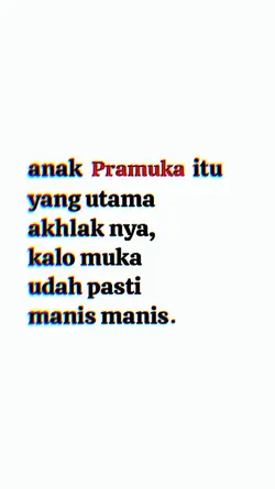 anak pramuka itu
