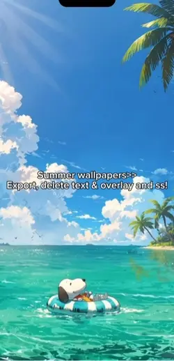 summer wallpapers 🏝️🌊