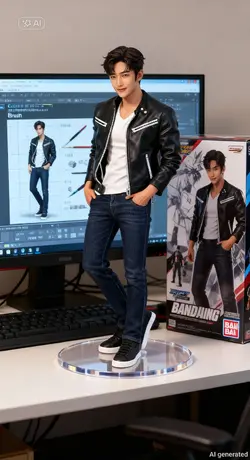Miniatur IA 3D