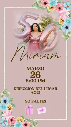 invitacion mujer 