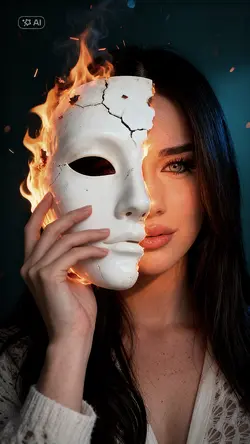 masque de feu