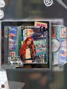 cd player spinning