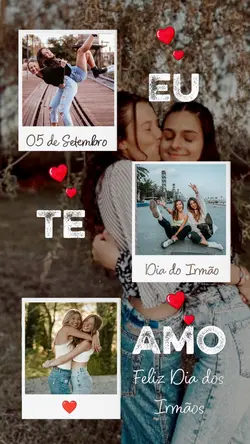 feliz dia dos irmãos