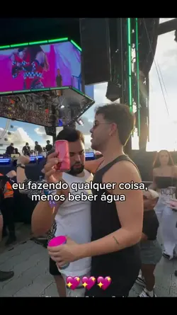 Menos beber água 