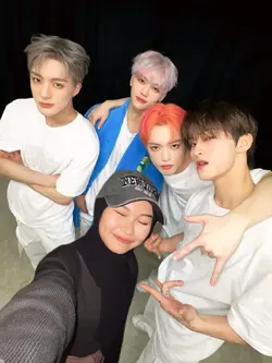 foto with nct dream