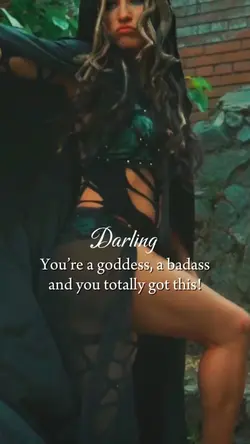 Youβre a goddess