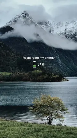 Recharging my energy