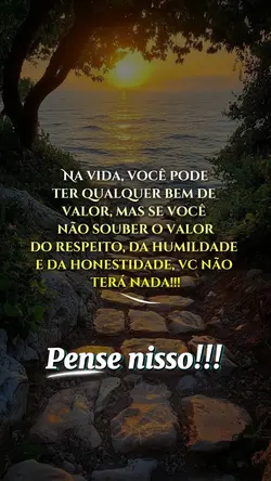 Pense nisso!
