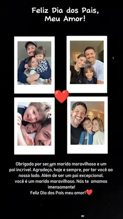 Feliz dia dos pais