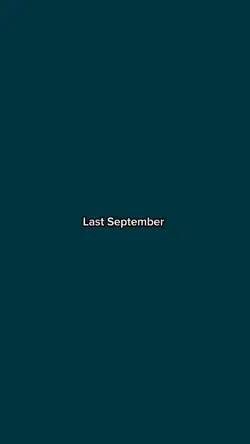 Last September