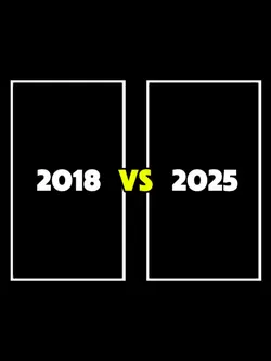2018 vs 2025