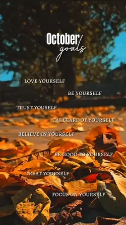 october goals