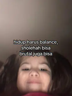 HIDUP HARUS BALANCE