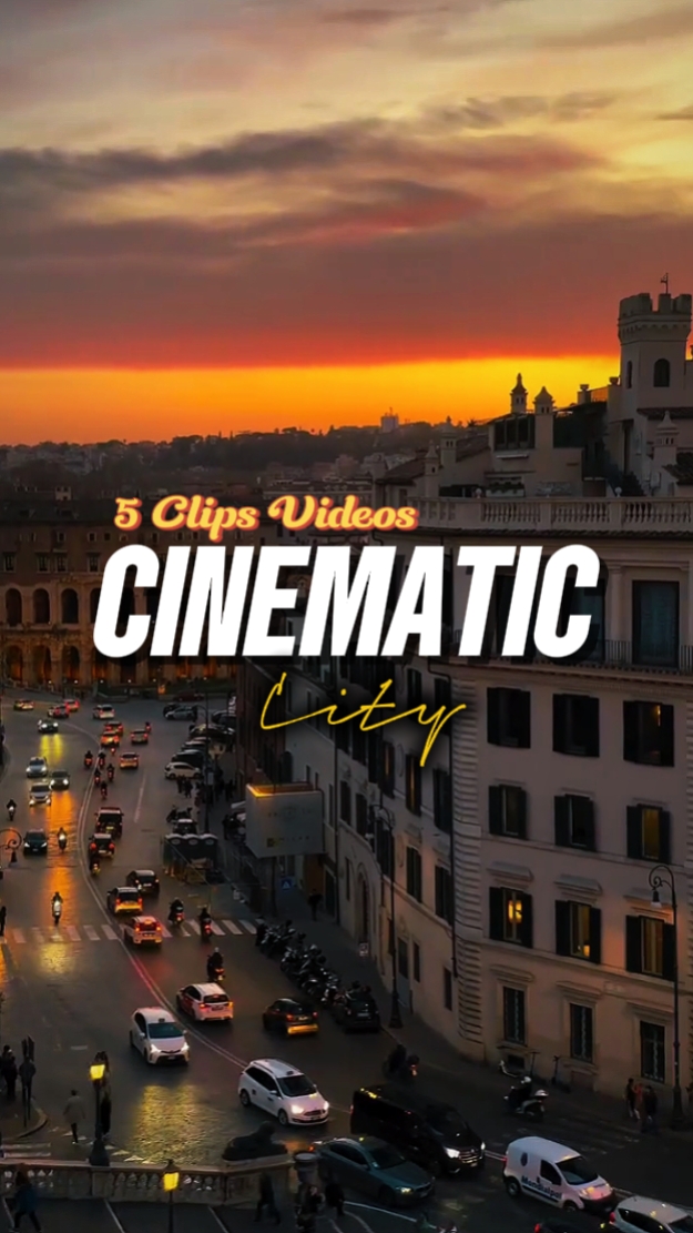 5 CLIPS CINÉMATIQUES