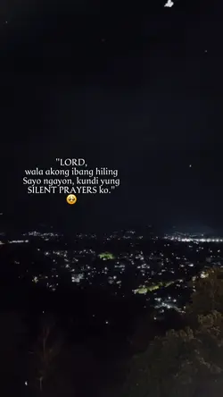 silent prayers