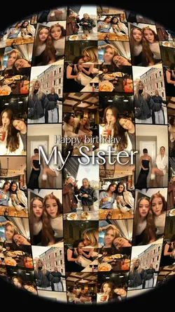 Birthday my sister 