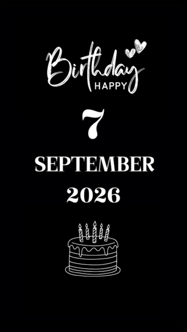 BDAY DAUGHTER 7 SEP