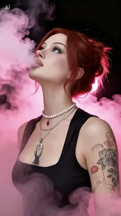 Pink smoke photos