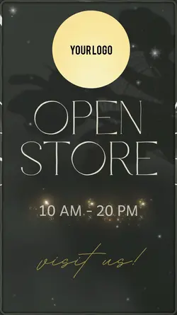 We are open