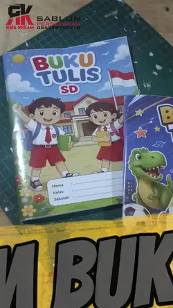 costum buku tulis
