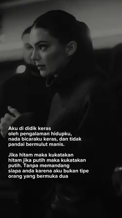 Aku di didik keras