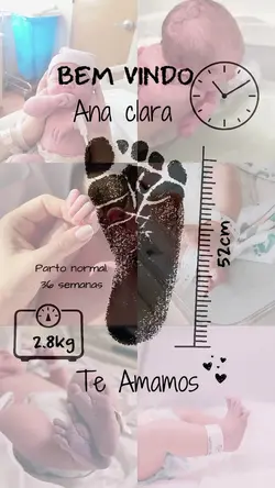 Nascimento bem-vindo