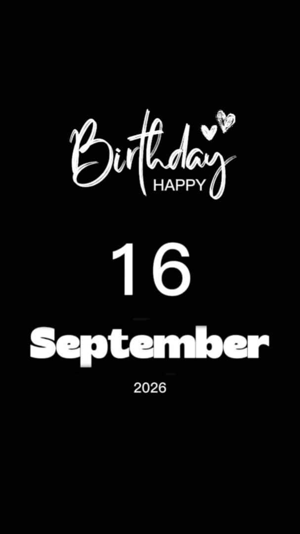 Brithday 16 Sept