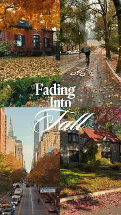 fading into fall