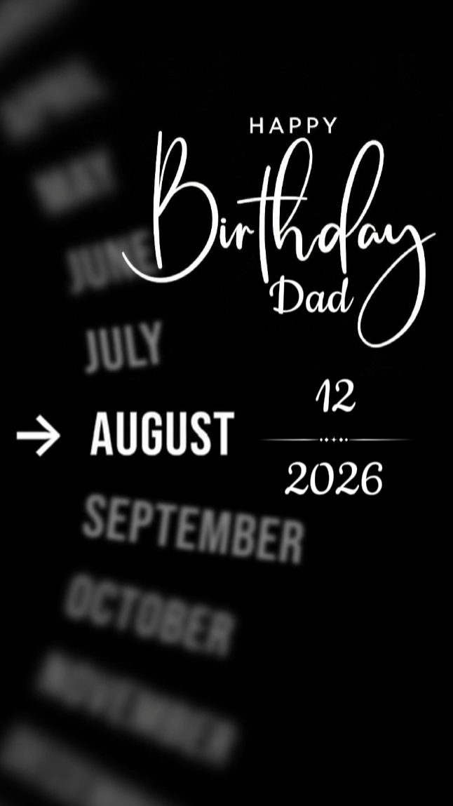 Hbd Pai 12 de agosto