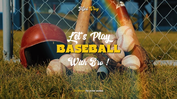 Vamos a jugar béisbol