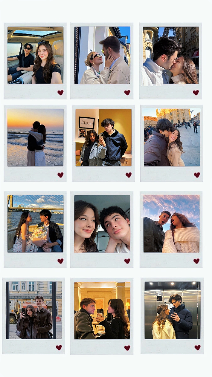 couple collage