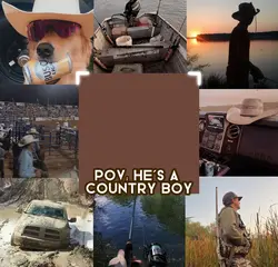 He’s country 