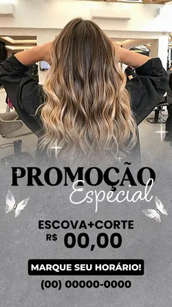 Promo escova e corte