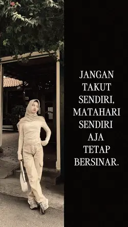 jangan takut sendiri