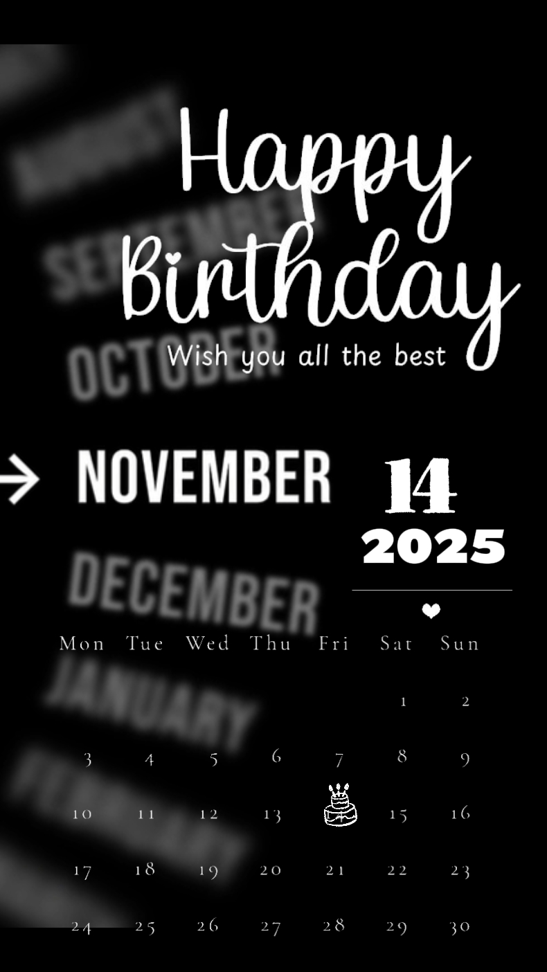 HBD 14 KASIM 
