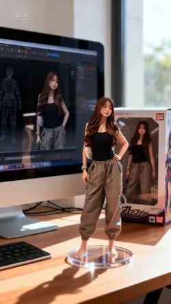 3D action Figure