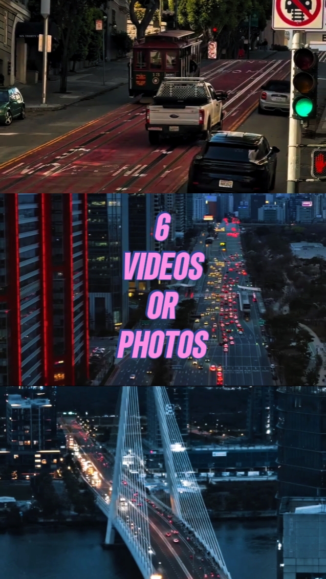 6 VIDEOS O FOTOS 