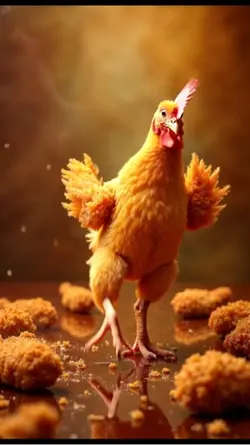 Chicken and banana
