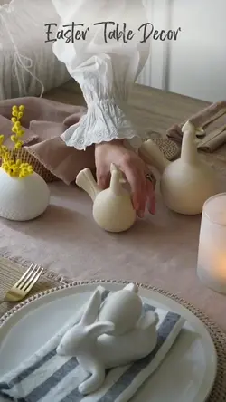 easter table decor