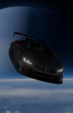 Car in Space Edit 3