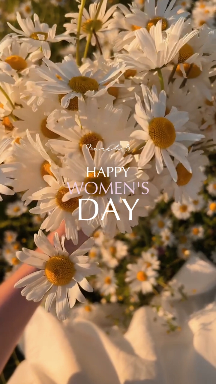 Feliz dia da mulher