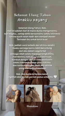ulang tahun anakku