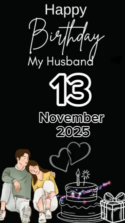 HBD Husband 13 Nov