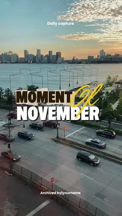 moment of november
