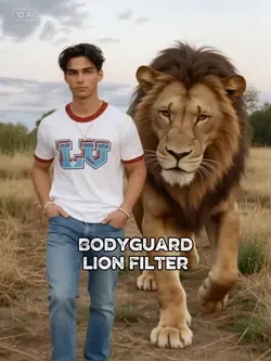 Bodyguard lion AI