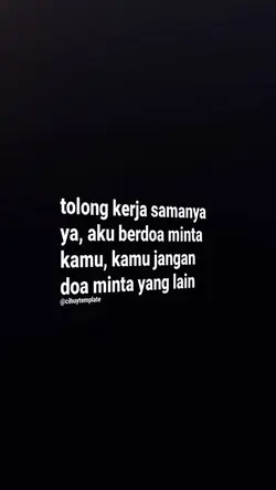 tolong kerja samanya