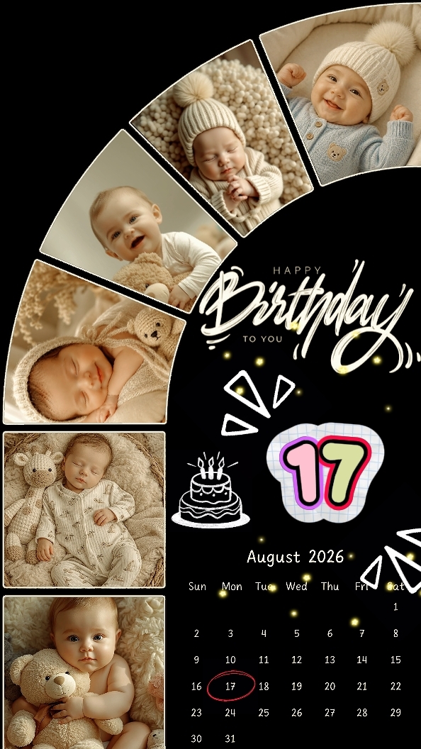 HBD 17 AUGUST 